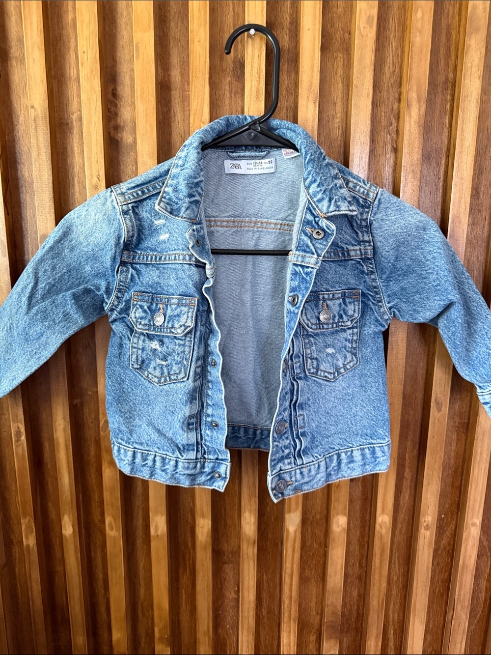 Zara Boys 18-24mo Denim Jacket.